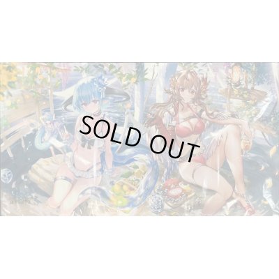 画像1: プレイマット『シーサイド・メモリーズ フィルレイン&ガルミーユ』【サプライ】{-}