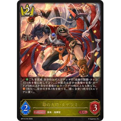 画像1: ☆SALE☆華の大将・タケツミ【LG】{BP14-018}