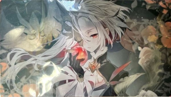 画像1: プレイマット『災禍を超えし者 応援イラストVer.(ミルティオ)』【サプライ】{-} (1)