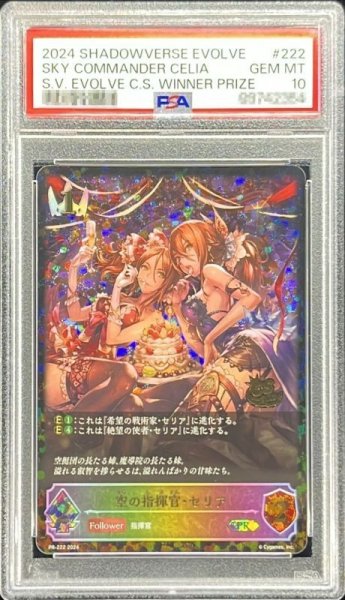 画像1: 〔PSA10鑑定済〕空の指揮官・セリア(CS)【PR】{PR-222} (1)