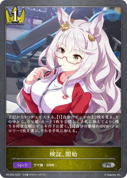 画像1: 検証、開始【PR】{PR-034} (1)